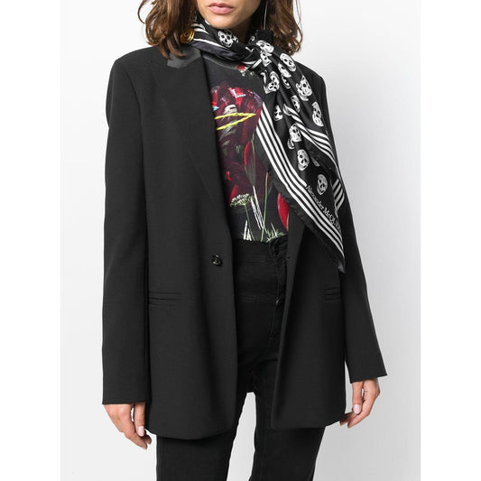 Alexander McQueen Scarfs Black