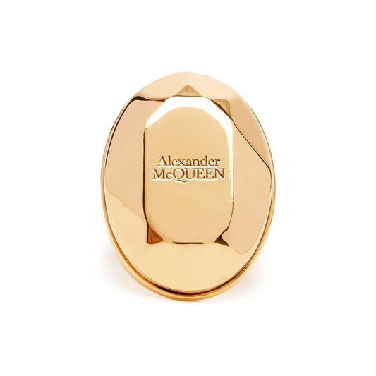 Alexander McQueen Bijoux Golden Jewellery Alexander Mcqueen Khaki