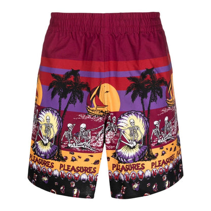 Pleasures Shorts Bordeaux Short trousers