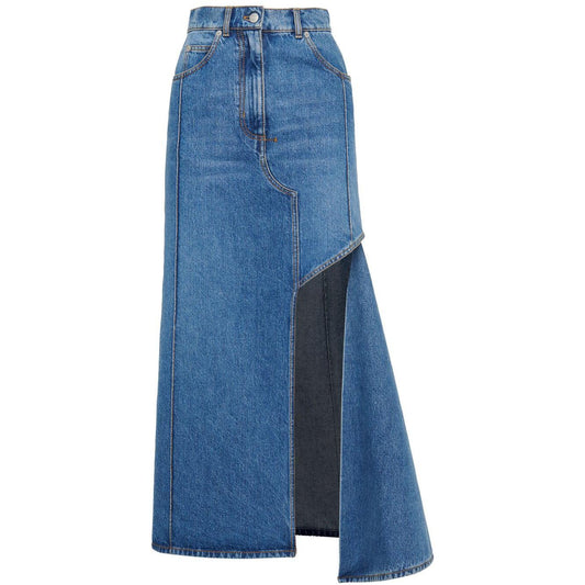 Alexander McQueen denim midi skirt Skirts Alexander Mcqueen Dark Slate Blue