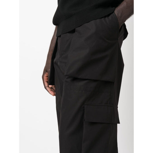 Alexander McQueen Cotton Cargo Trousers Trousers Alexander Mcqueen Black