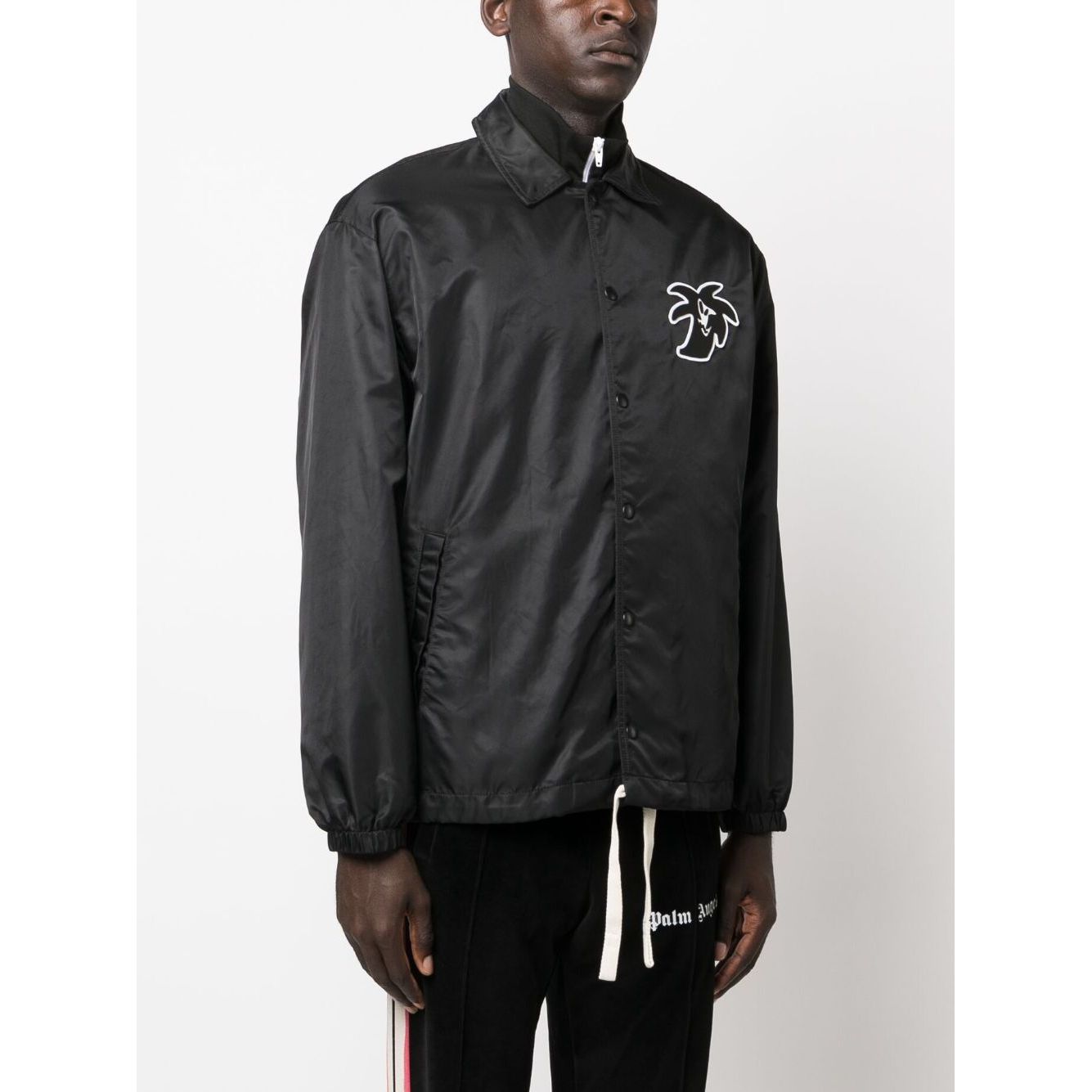 Palm Angels Jackets Black Jackets