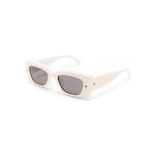 Alexander McQueen Sunglasses White Sunglasses Alexander Mcqueen Beige