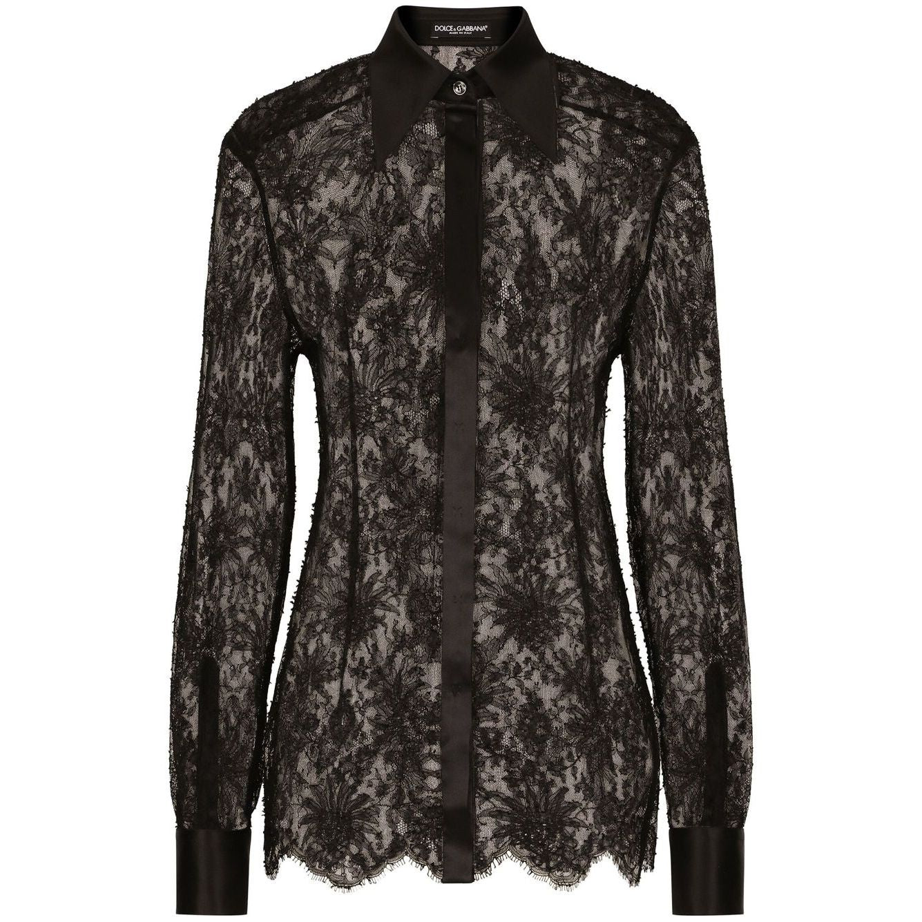 Dolce & Gabbana Semi-transparent shirt