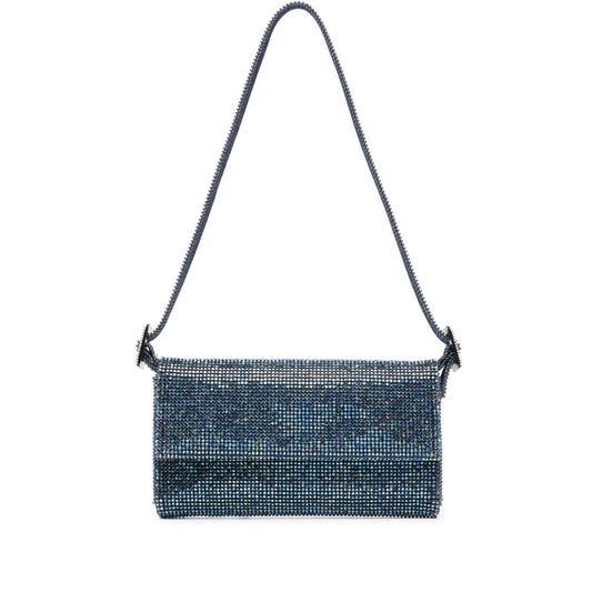 Benedetta Bruzziches Vitty La Mignon rhinestone-embellished denim bag