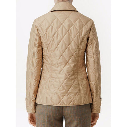 Burberry diamond-quilted jacket