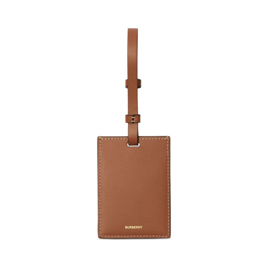 Burberry checkered luggage tag Small Leather Goods Burberry Sienna
