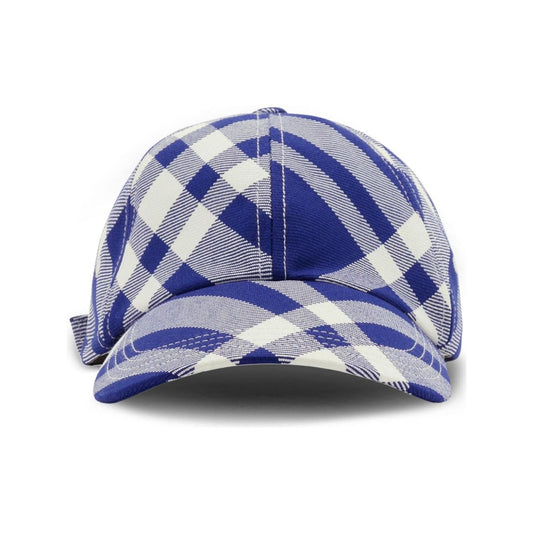 Burberry Checkered Baseball Cap Scarves Hats & Gloves Burberry Gray