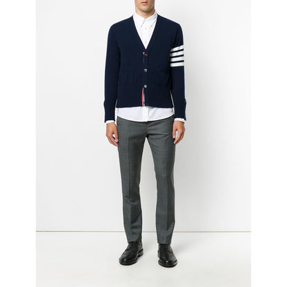 Thom Browne Sweaters Blue Topwear
