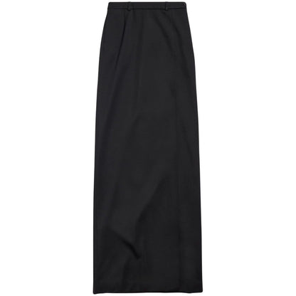 Balenciaga slit tailored maxi skirt