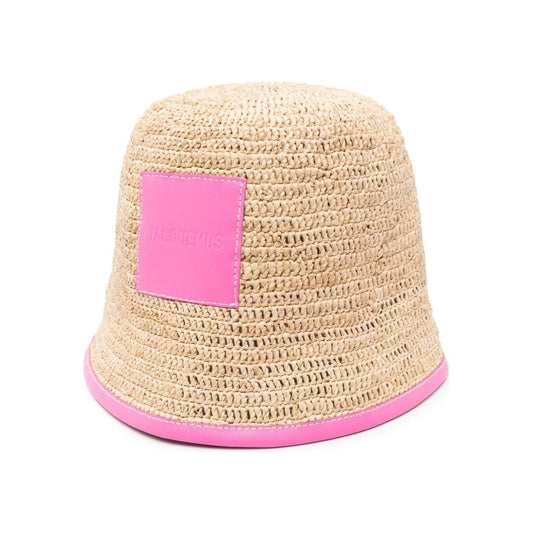 JACQUEMUS Hats Fuchsia Scarves Hats & Gloves JACQUEMUS Light Pink
