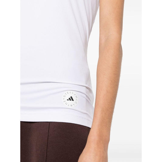 Adidas By Stella McCartney Top White Topwear Adidas By Stella McCartney White Smoke