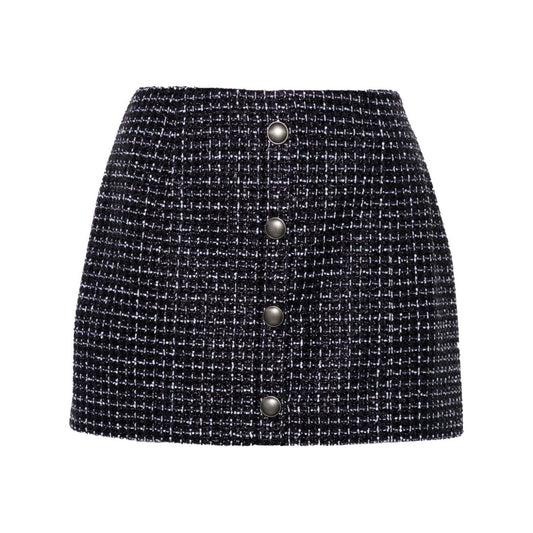 Alessandra Rich Skirts Blue Skirts Alessandra Rich Black