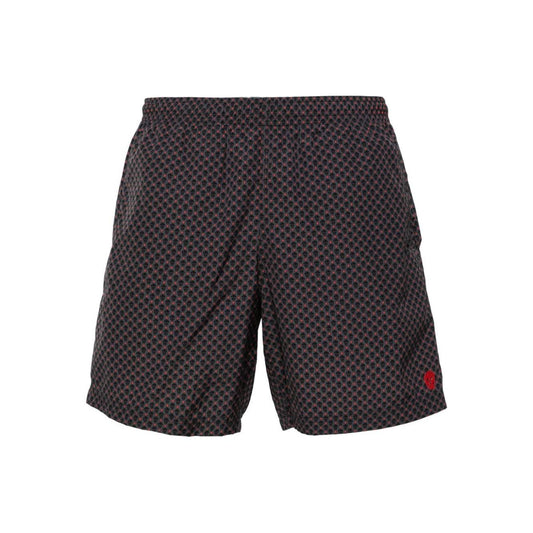 Alexander McQueen skull motif swim shorts