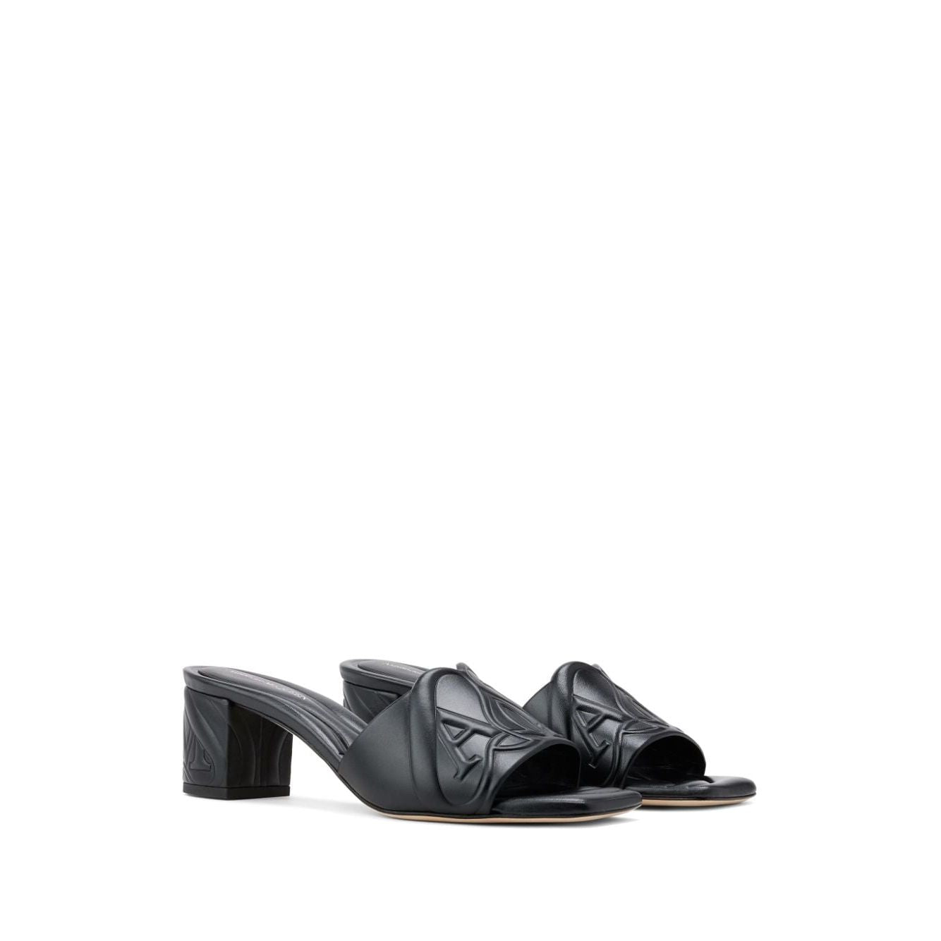 Alexander McQueen seal leather mules Sandals