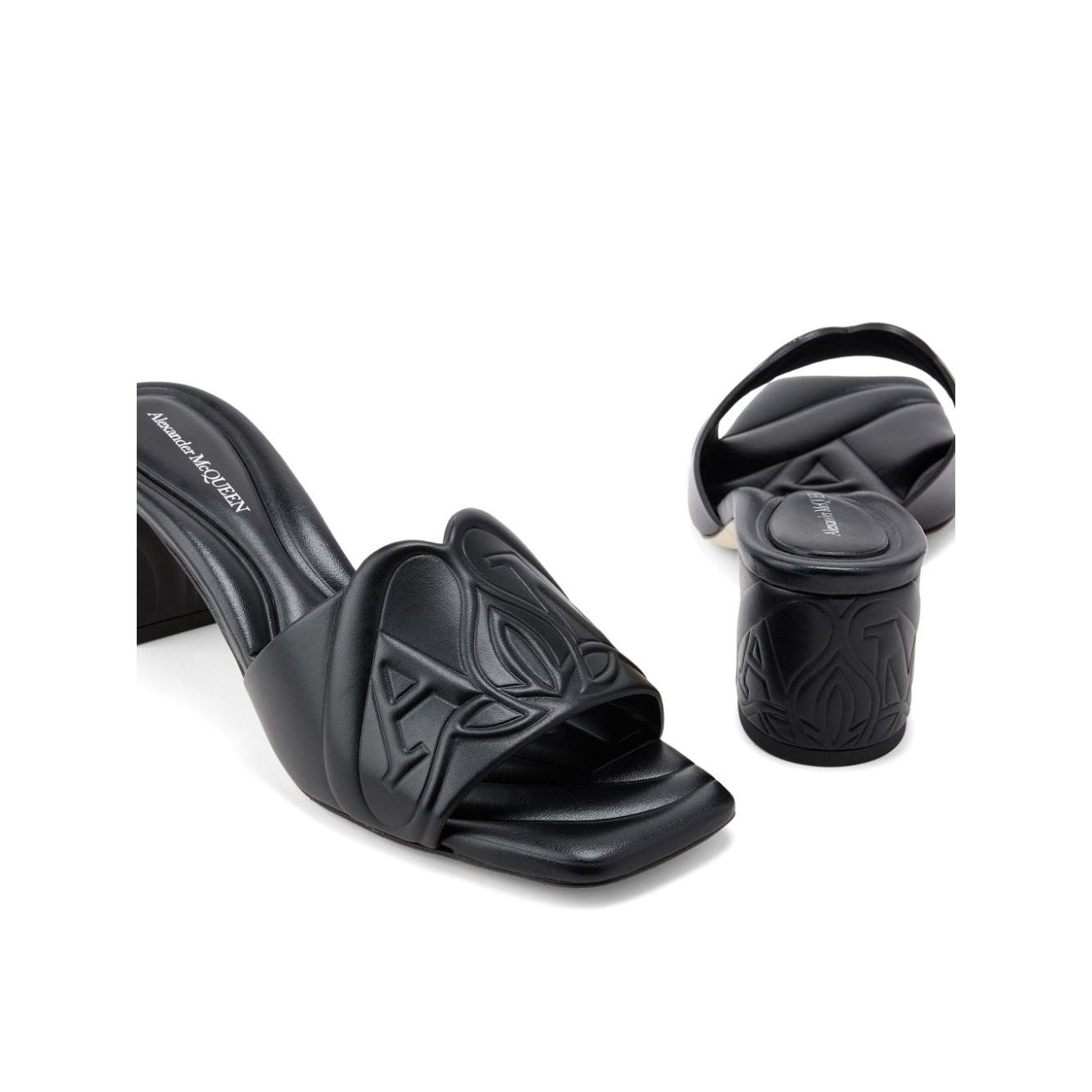 Alexander McQueen seal leather mules Sandals