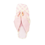 Burberry check thong sandals