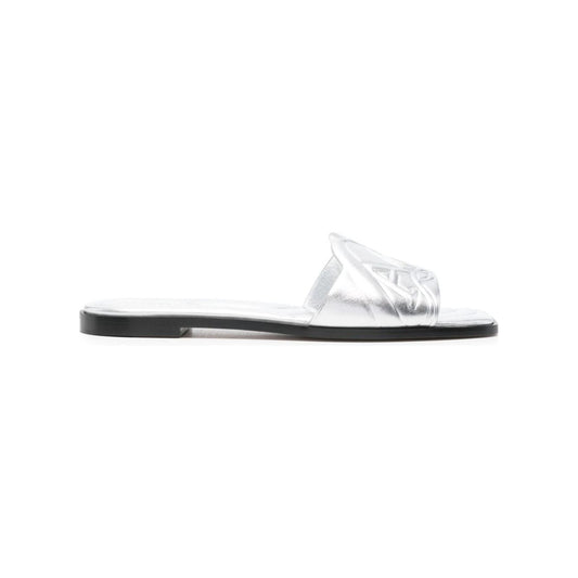 Alexander McQueen Slide sandals with embossed logo
