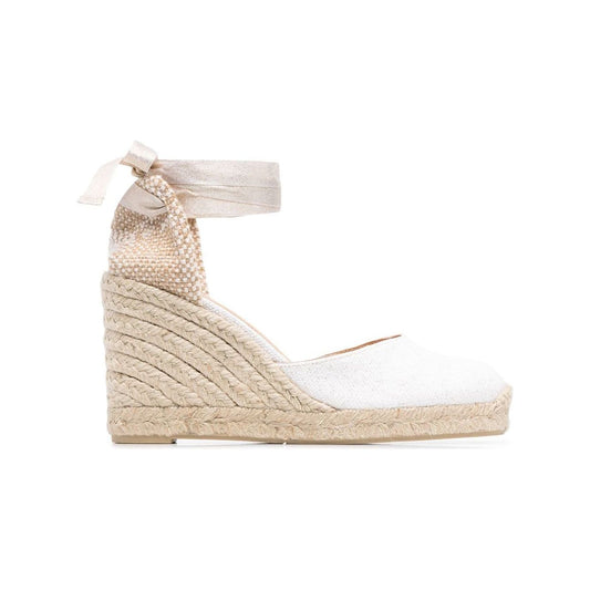 Castaner Flat shoes White Espadrilles Castaner Light Gray