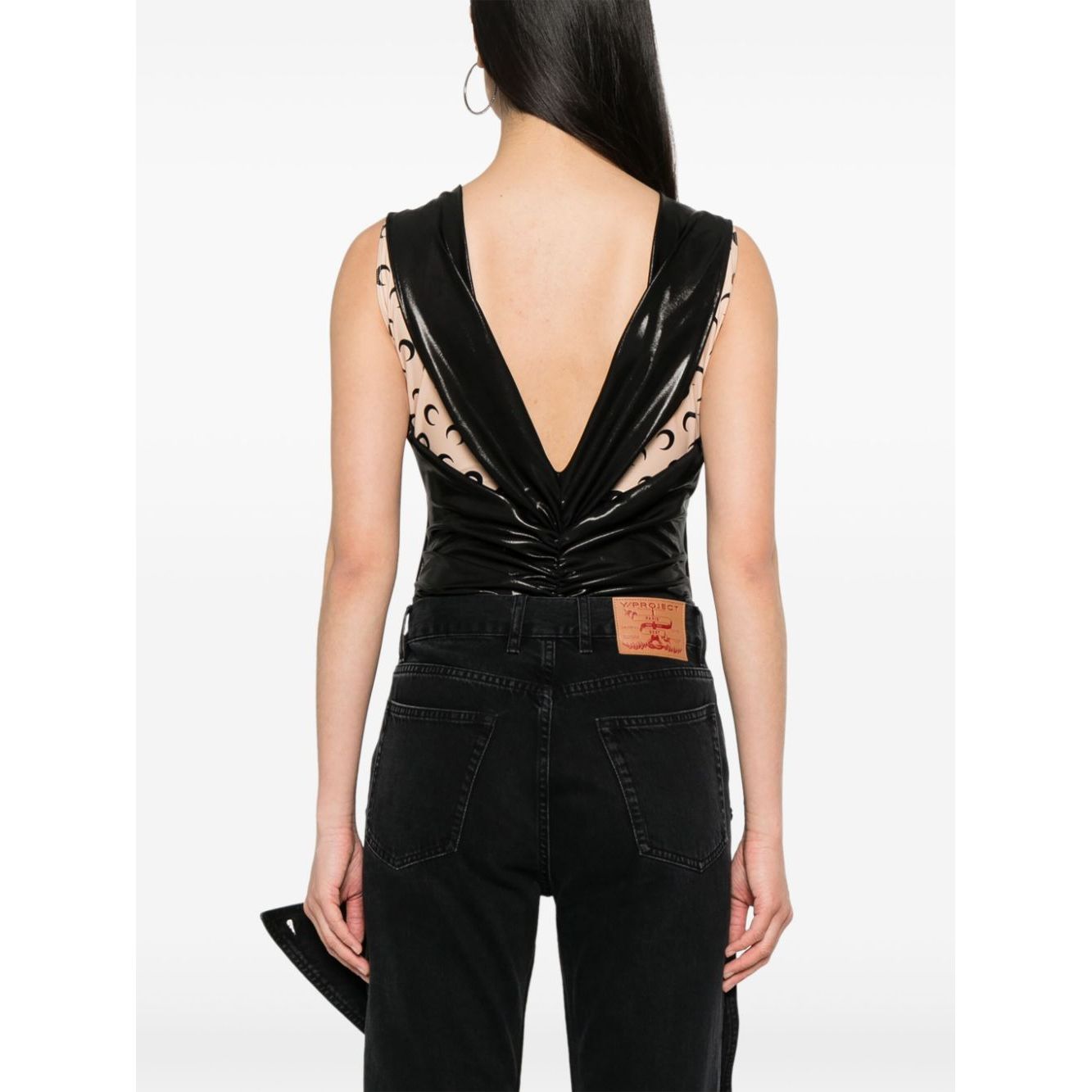 MARINE SERRE Top Black