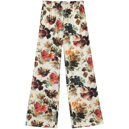 Alberto Biani Trousers White Trousers Alberto Biani Light Gray