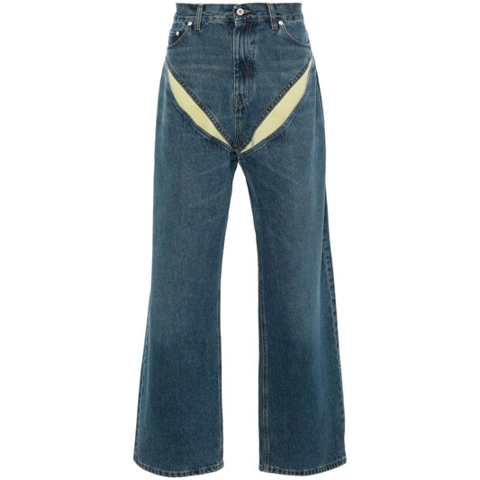Y/PROJECT Jeans Blue Jeans Y/Project Dark Slate Gray