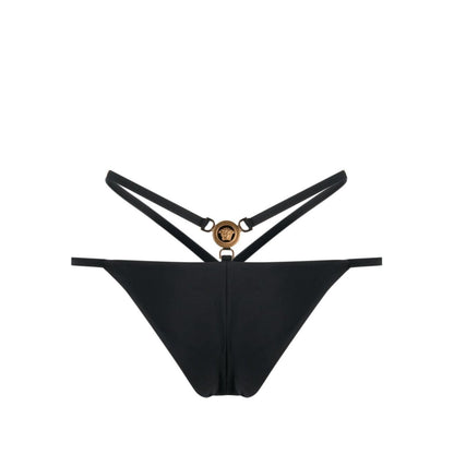 Versace Medusa-plaque strappy bikini bottoms