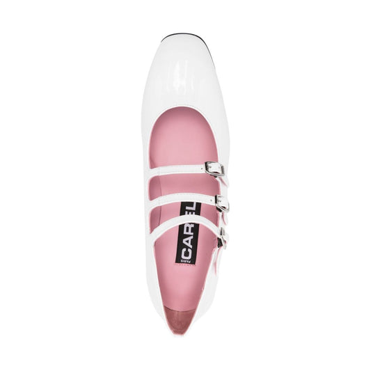 CAREL PARIS Flat shoes White Flat Shoes Carel Paris Light Gray
