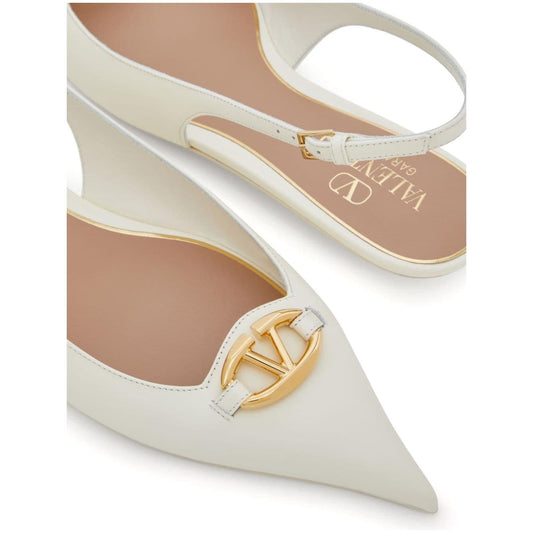 Valentino Garavani Flat shoes White Flat Shoes Valentino Garavani Light Gray