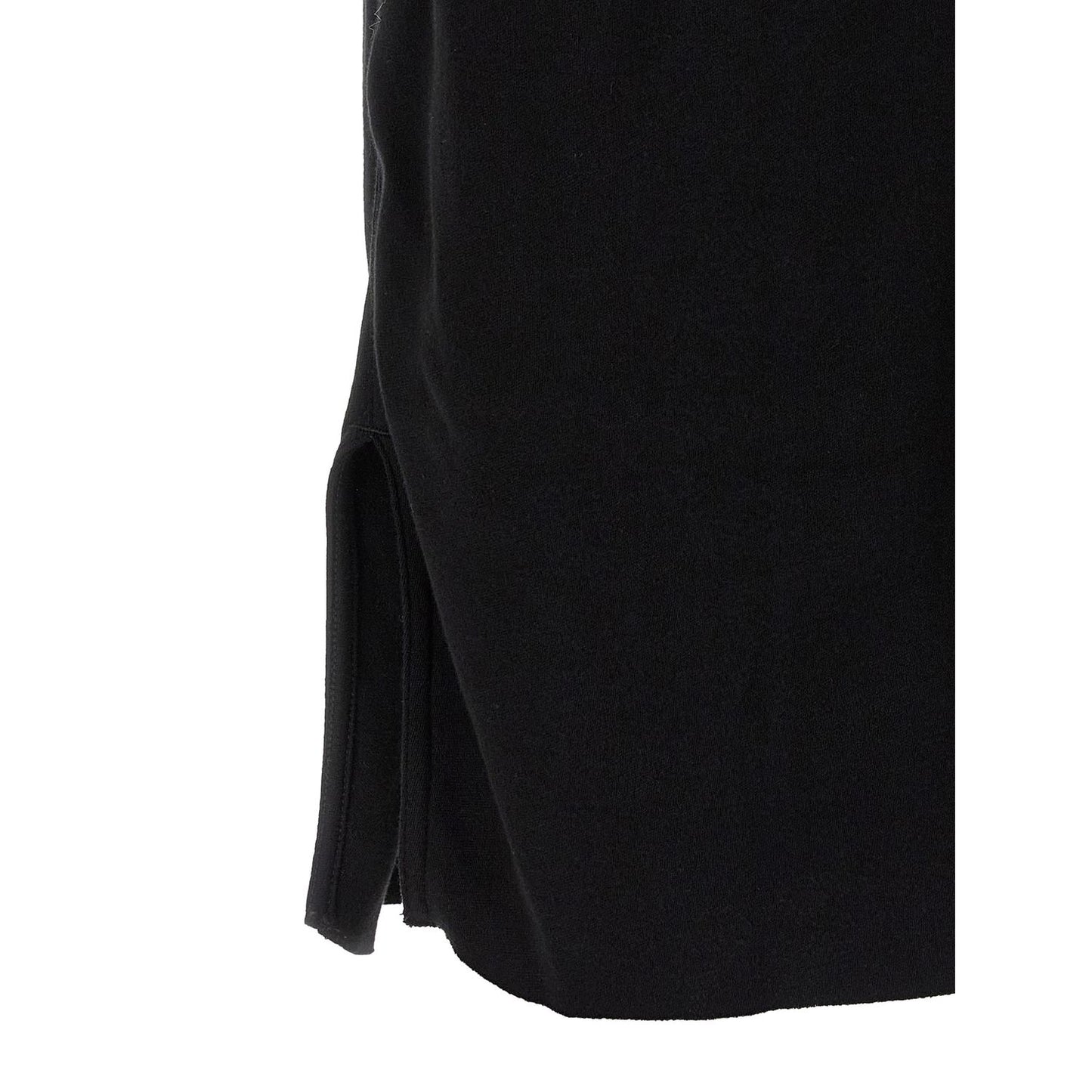 Rick Owens Black Cotton Bermuda Shorts