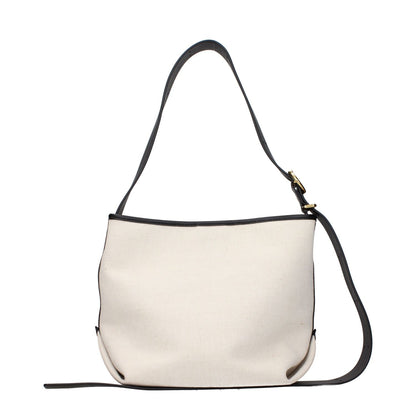 Jil Sander Beige Fabric Crossbody Bag