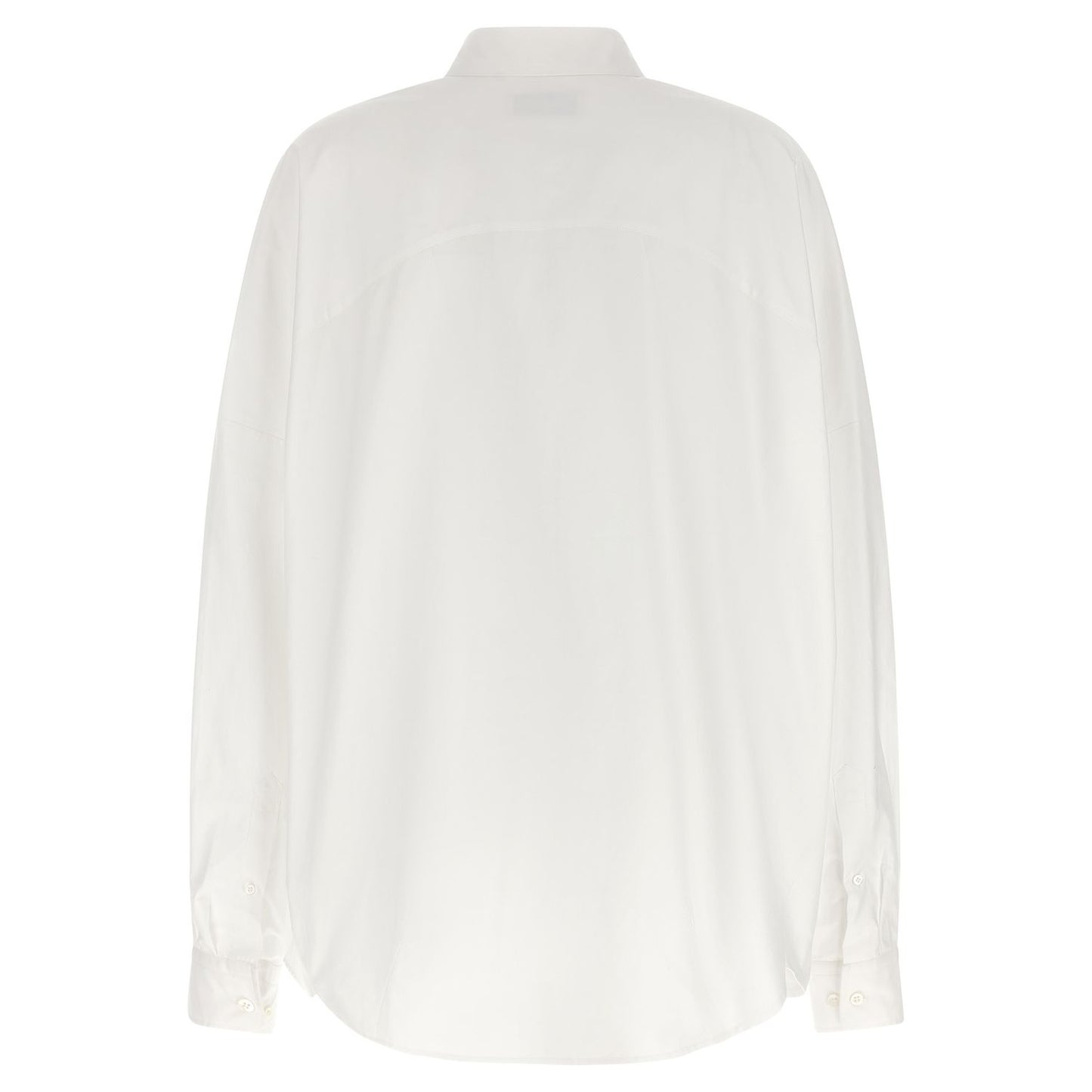 Dries Van Noten White Cotton Blouse