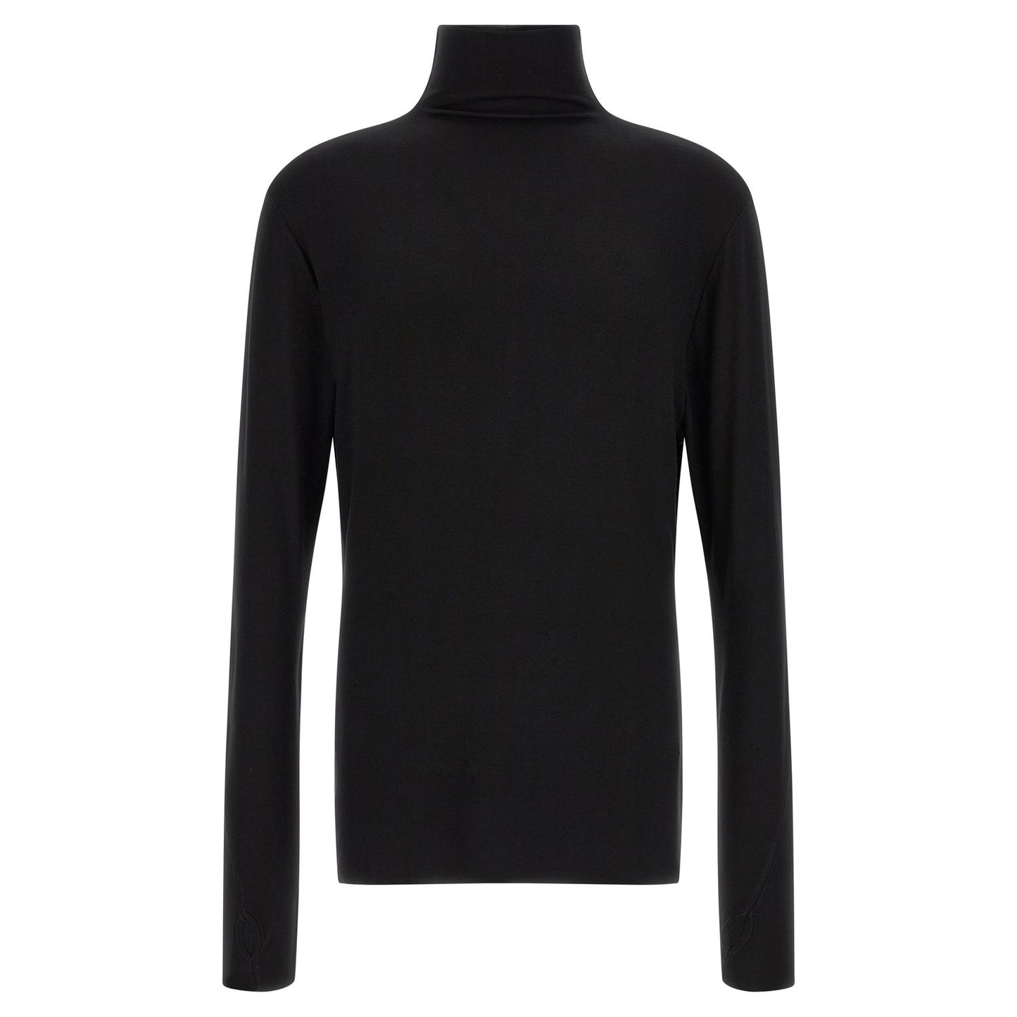 Thom Krom Black Viscose Cardigan