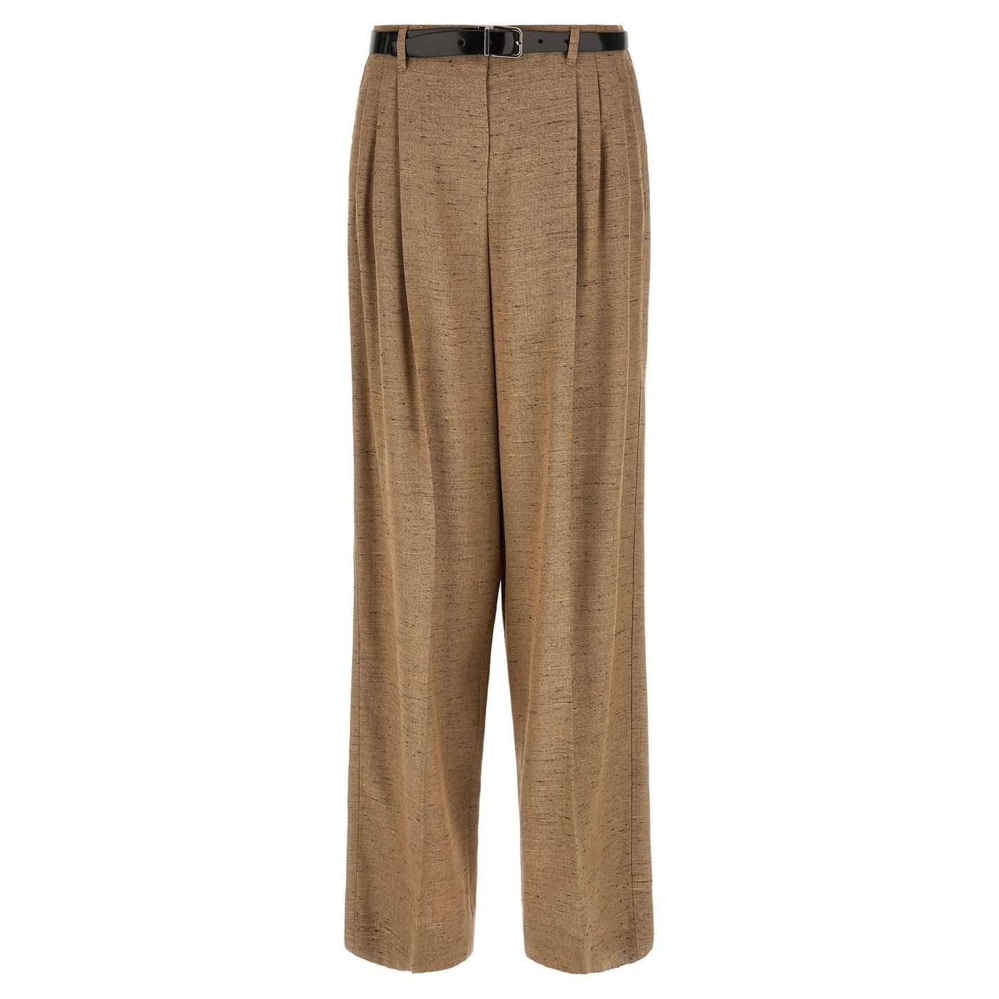 Dolce & Gabbana Beige Viscose Casual Pants