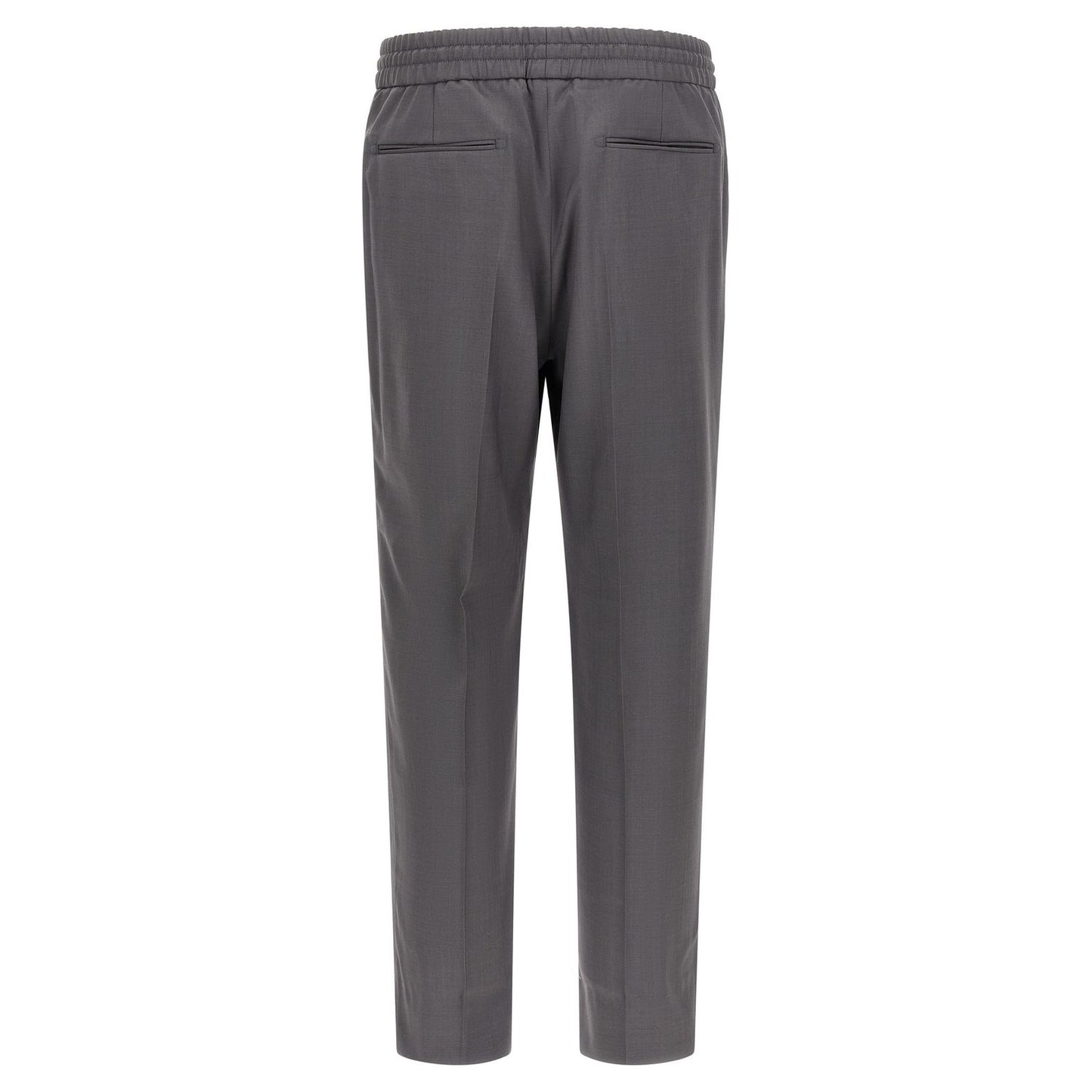 Brioni Gray Wool Casual Pants