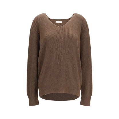 The Row Brown Cotton Sweatshirt