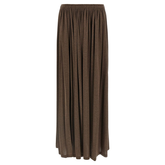 Max Mara Brown Lyocell Mini Skirt