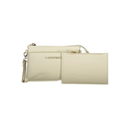 Mario Valentino Beige Polyurethane Women's Wallet