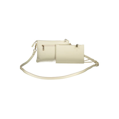 Mario Valentino Beige Polyurethane Women's Wallet