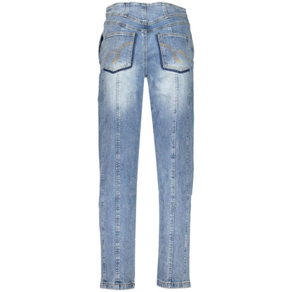 Desigual Azzurro Cotton Women's Jeans