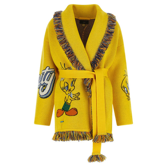 Alanui Multicolor Virgin Wool Cardigan