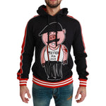 Dolce & Gabbana Black Pig of the Year Hooded Sweater
