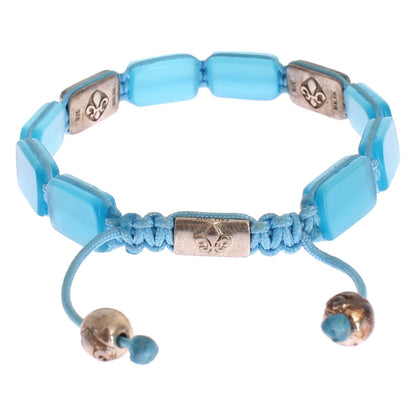 Nialaya CZ Opal 925 Silver Bracelet