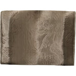 Dolce & Gabbana Beige Velvet Croco-Print Leather Briefcase Clutch Clutch Dolce & Gabbana Dim Gray
