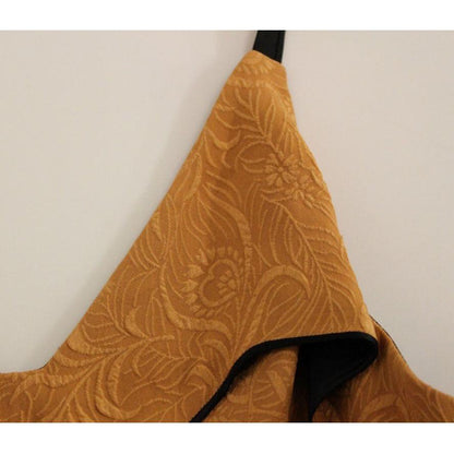 FILOS Black Bronze Silk Sleeveless Above Sheath Dress