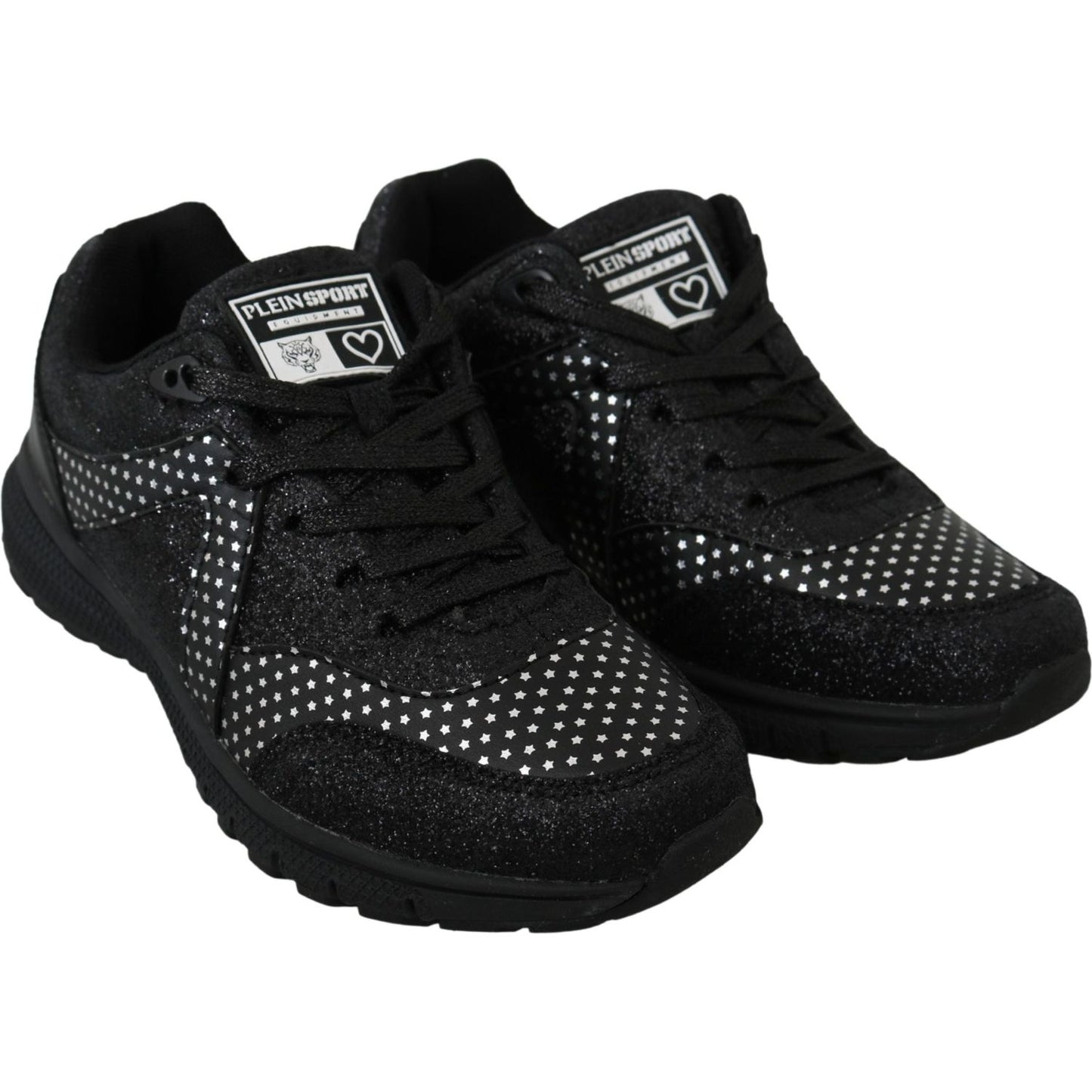 Philipp Plein Black Running Jasmines Sneakers Shoes WOMAN SNEAKERS