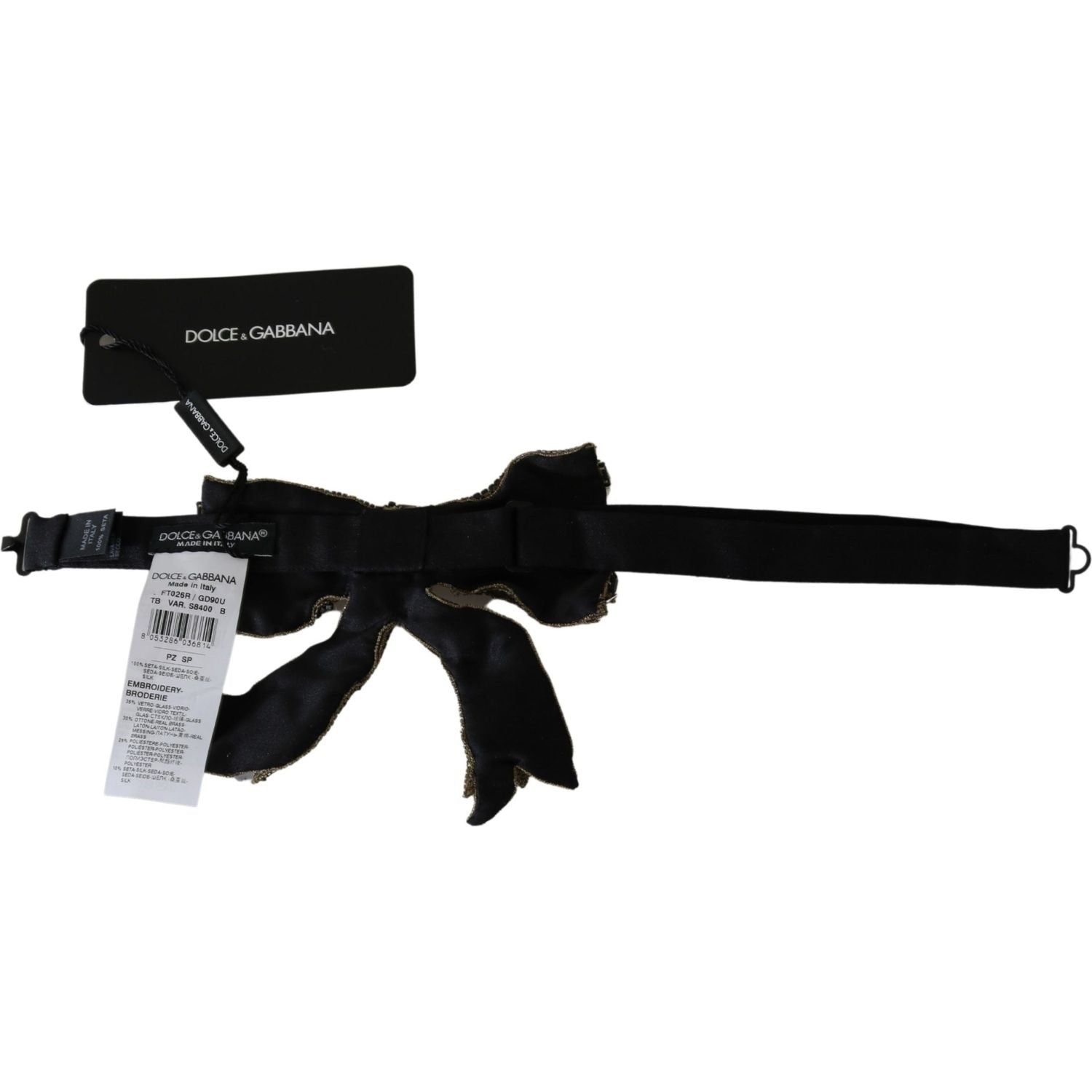 优雅丝绸金领结 - 风格耀眼