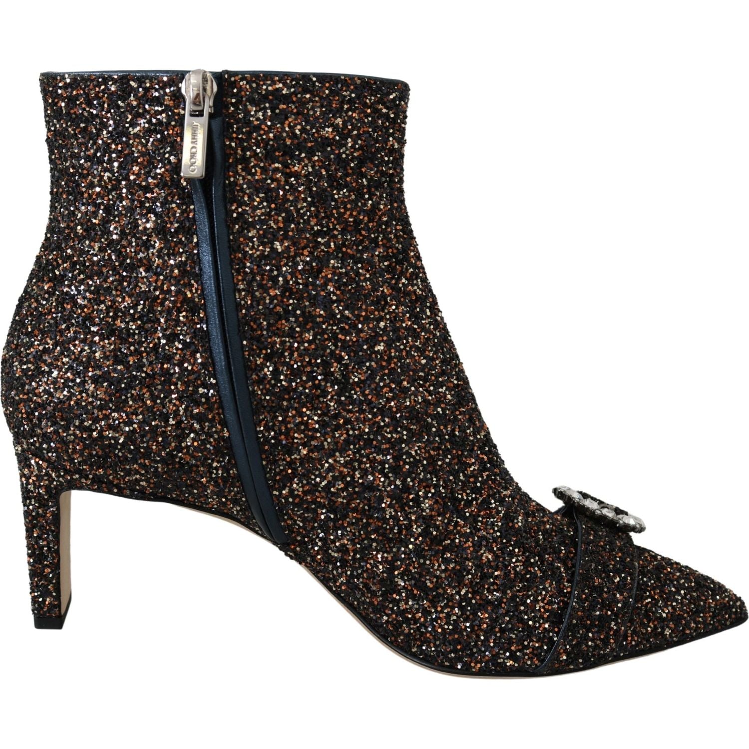 حذاء لامع بكعب عالٍ من Jimmy Choo Amethyst Mix Hanover