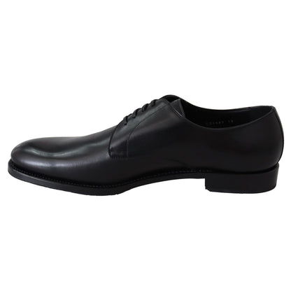 Dolce & Gabbana Black Leather SARTORIA Hand Made Shoes