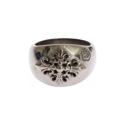 Nialaya Silver 925 Sterling Authentic Crest Ring Ring
